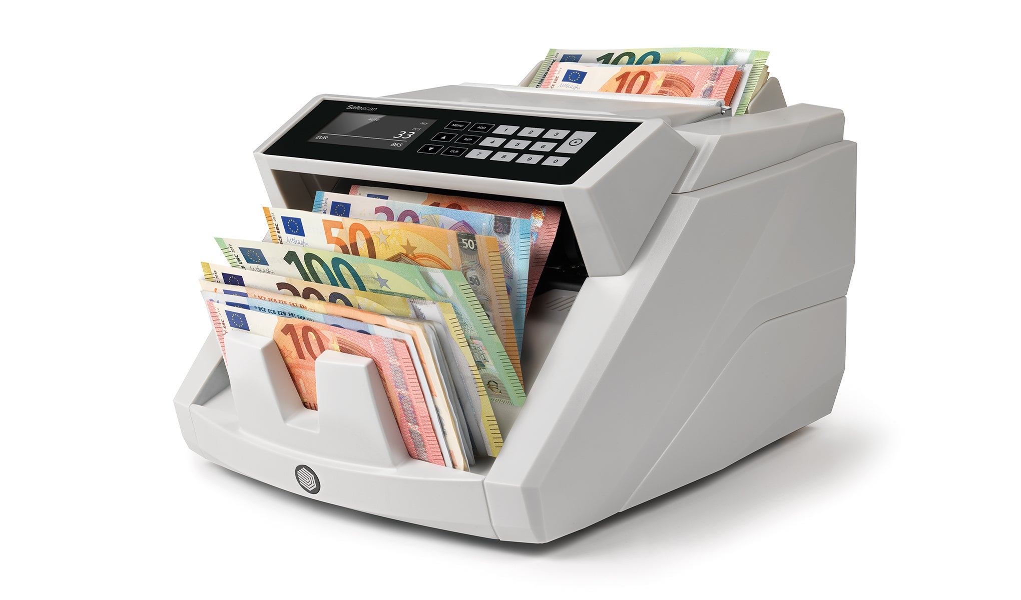 Conta Banconote Professionale Con Rilevatore Di Banconote False E Doppio  Display
