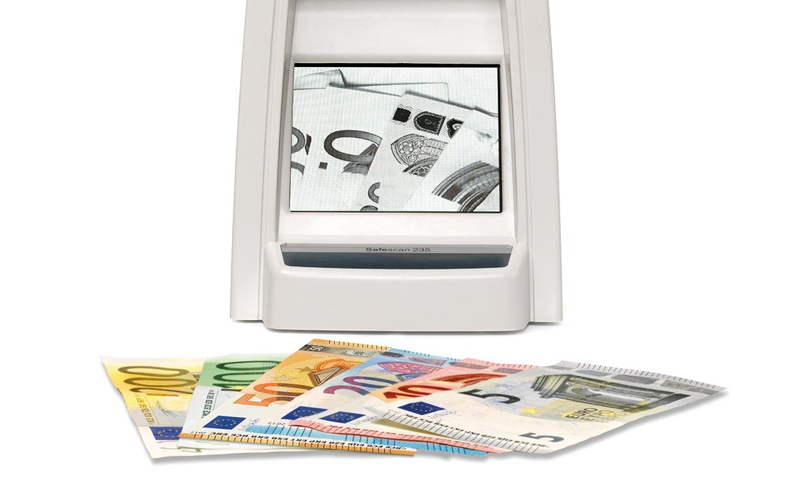 Détecteur de faux billets en euros Yatek SE-0709, 5 méthodes de